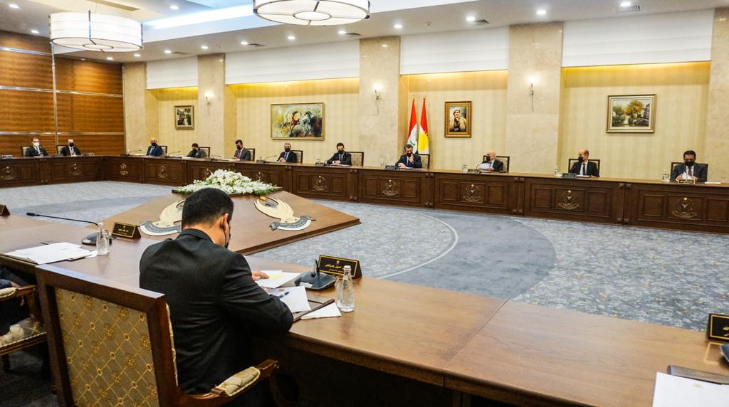 كۆبوونهوهی ئهمڕۆی ئهنجوومهنی وهزیران