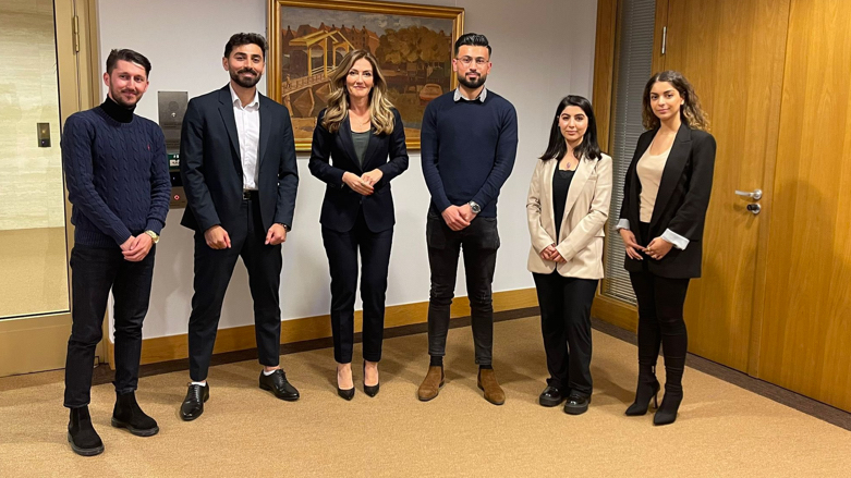 Minister of Justice and Security Dilan Yesilgöz-Zegerius on Thursday met with the Dutch Yezidi community (Photo: Dilan Yesilgöz-Zegerius/Twitter).