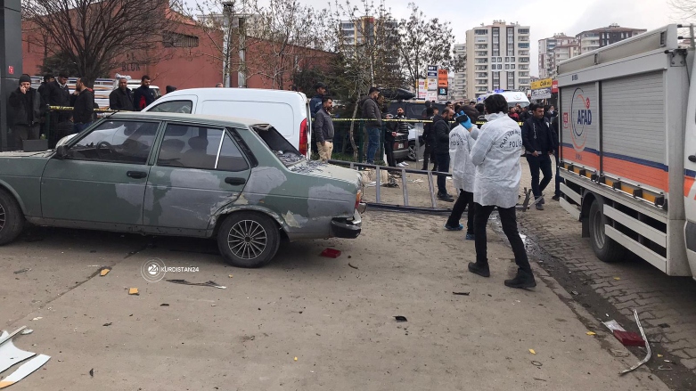 شوێنی تەقینەوەکە