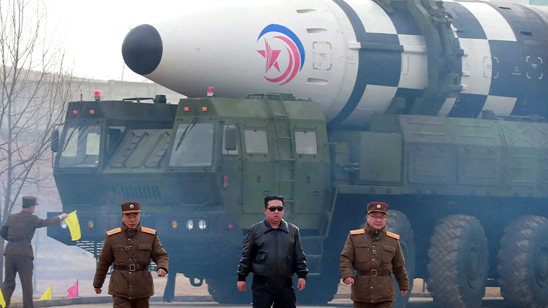 كۆریای باكوور نوێترین مووشه‌كی بالیستی كیشوه‌ربڕی تاقیكرده‌وه‌ / فۆتۆ: AFP