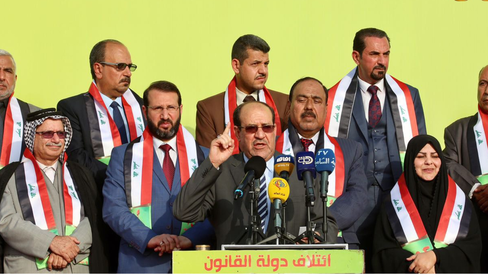 ائتلاف دولت قانون ٣٣ کرسی از ٣٢٩ کرسی مجلس نمایندگان عراق را در اختیار دارد