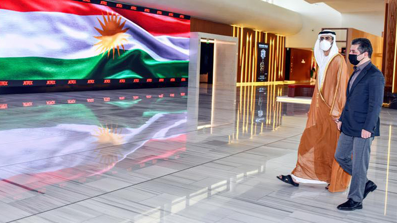 استقبال از مسرور بارزانی نخست وزیر اقلیم کوردستان در امارات متحده عربی