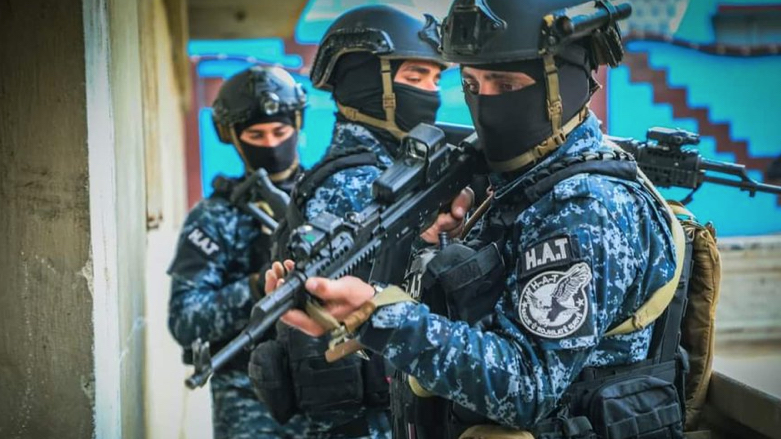 Asayish anti-terror units (HAT) (Photo: SDF Coordination and Military Center/Twitter)