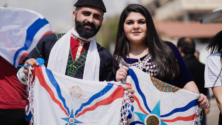 Christians from across the region, including the diaspora from around the world, joined the celebrations in Duhok, Kurdistan Region, April 1, 2019. (Photo: Levi Clancy)