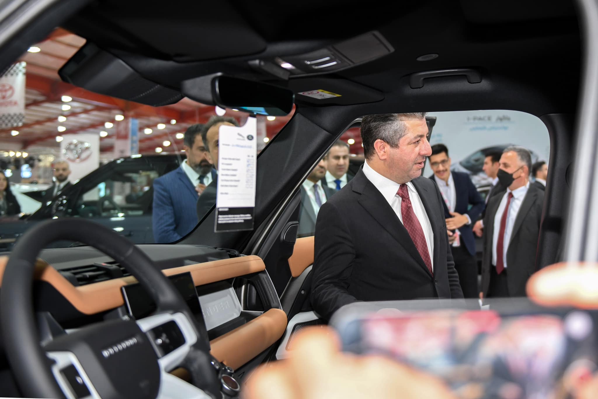 PM Barzani inaugurates auto show in Erbil