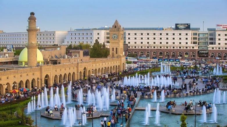 مرکز اربیل، پایتخت اقلیم کوردستان
