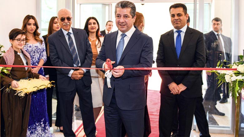 Kurdistan Region Prime Minister Masrour Barzani inaugurates Dr. Dakhil Hospital, March 7, 2023. (Photo: KRG)