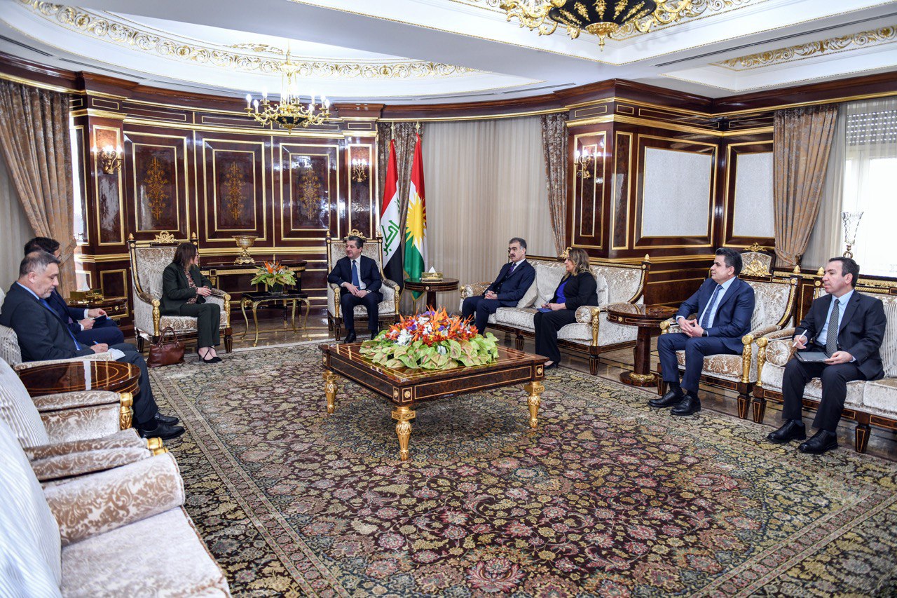 Mesrur Barzani ile İsveç Büyükelçisi görüştü