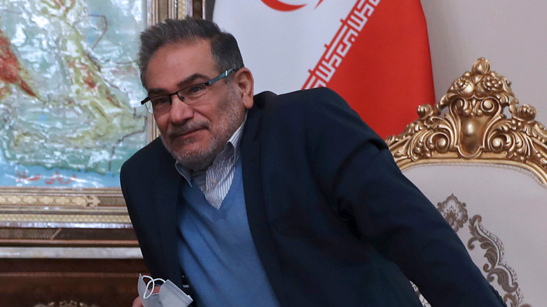 The head of Iran's Supreme National Security Council, Ali Shamkhani, at a meeting in the Iranian capital Tehran, June 12, 2021. (Photo: Vahid Salemi/AP)