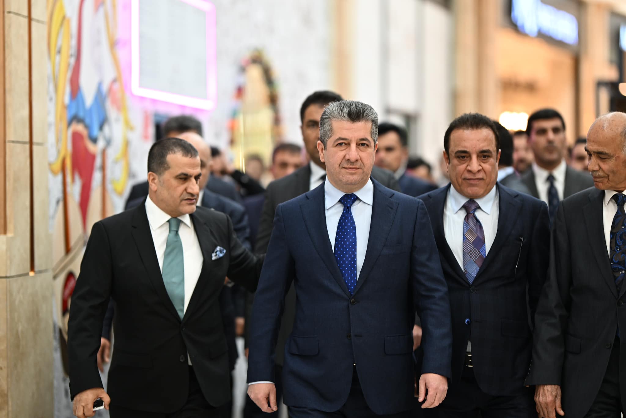 PM Barzani inaugurates luxurious American hotel franchise Erbil