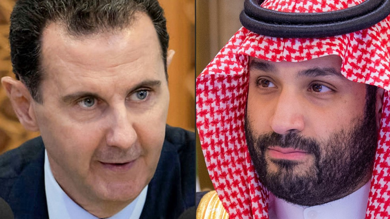 Syrian President Bashar al-Assad and Saudi Crown Prince Mohammed bin Salman (Photo: Bandar AL-JALOUD/AFP/Saudi Royal Palace))