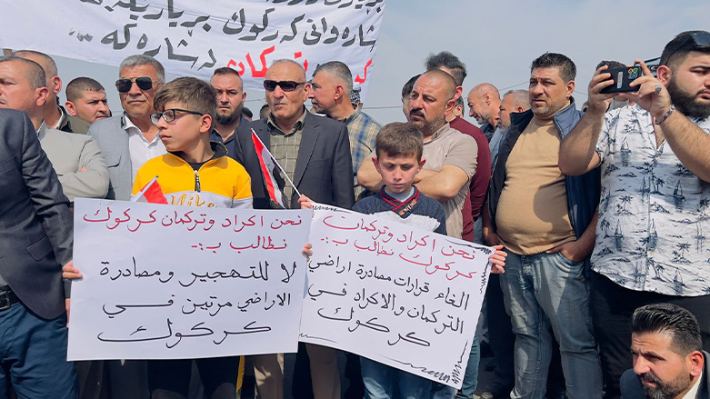 کورد و ترکمان علیه سیاست عربسازی در کرکوک اعتراض کردند