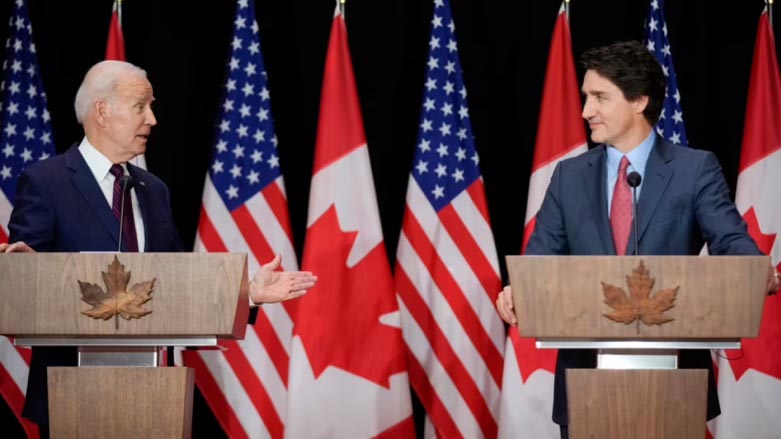 U.S. President Joe Biden speaks during a news conference with Canadian Prime Minister Justin Trudeau, March 24, 2023, in Ottawa, Ontario (Photo: AP)