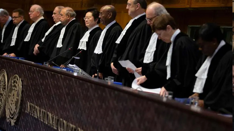 Judges are pictured during the second day of hearings in the case brought by Gambia against Myanmar at the International Court of Justice in The Hague, Netherlands, December 11, 2019 (Photo: AP Photo/Peter Dejong)