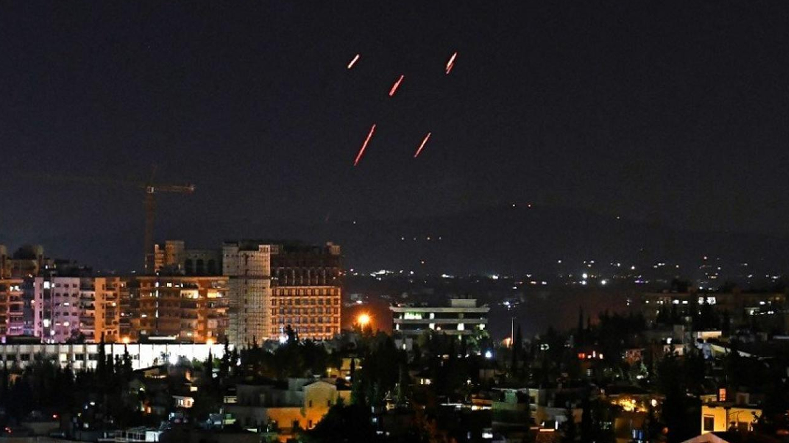قصف سابق طال العاصمة السورية دمشق / AFP