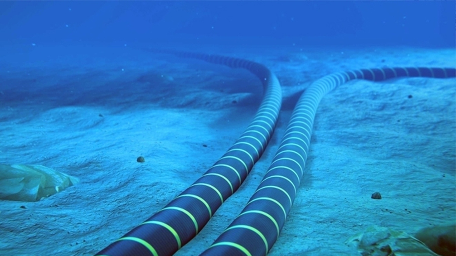 کابل‌های اینترنت در زیر دریا