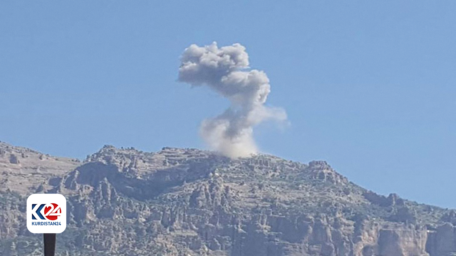 Turkish Warplanes Bombed Border Areas of Shiladze Dohuk Province