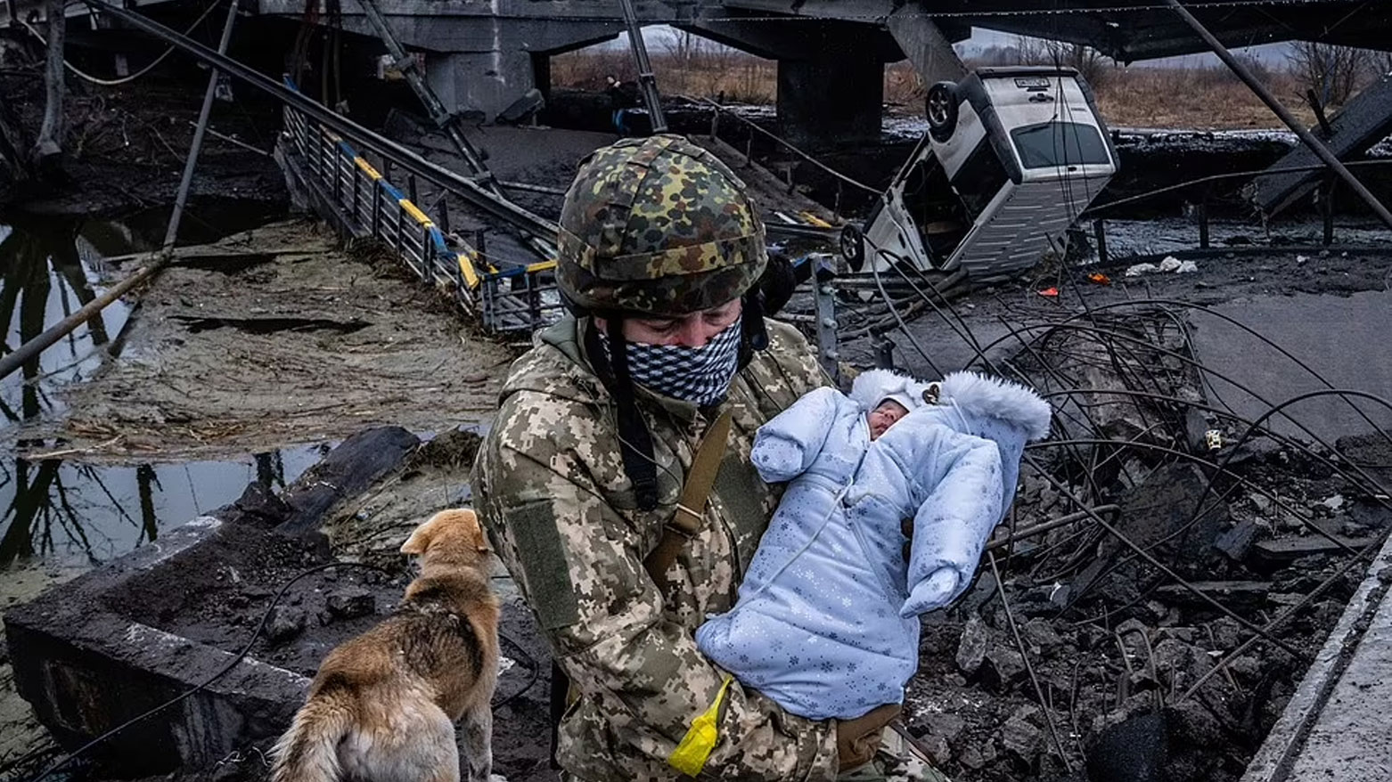 من الدمار الذي ألحقته الهجمات الروسية بأوكرانيا (أرشيف)