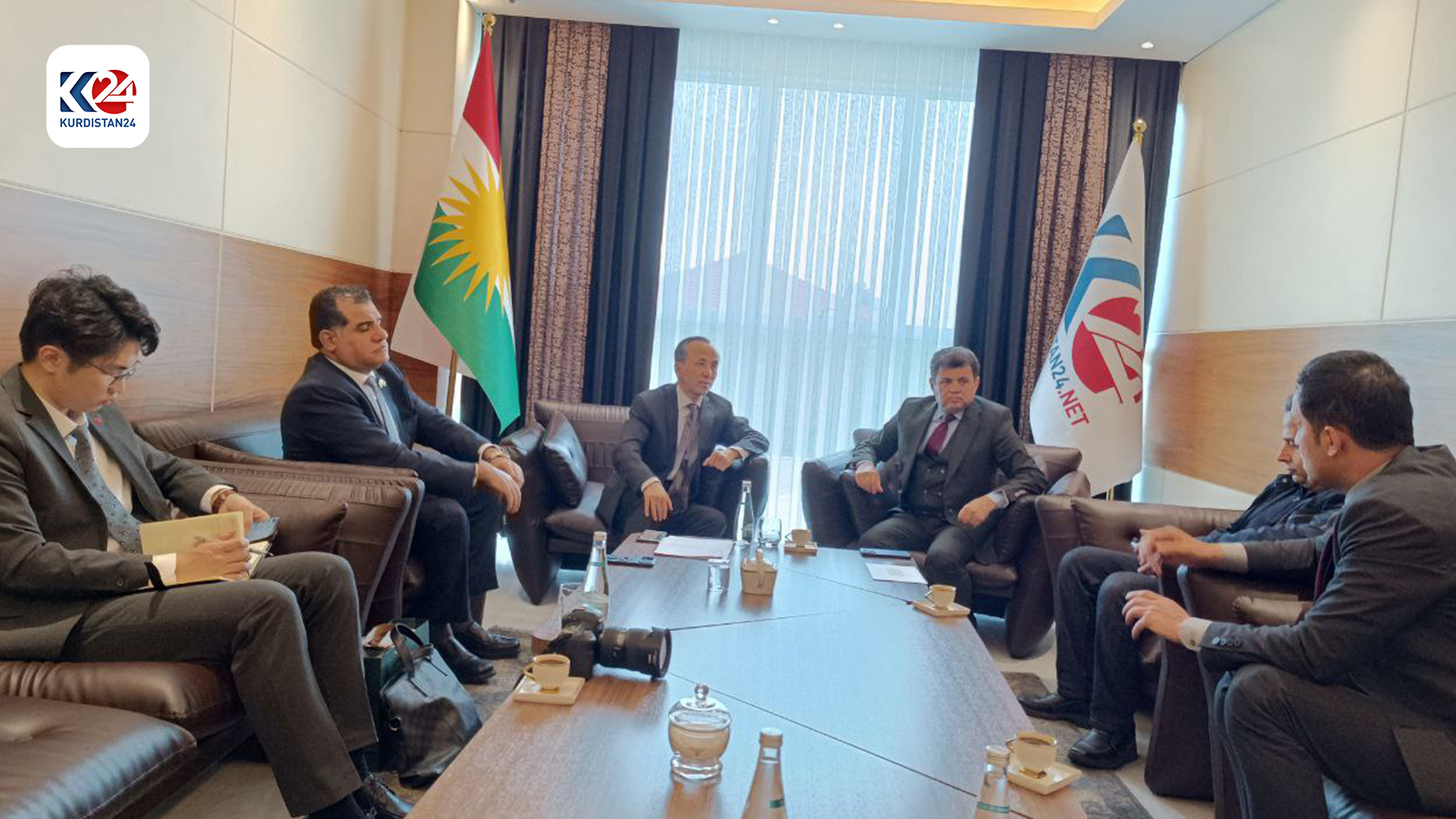 سەردانی کونسوڵی گشتیی کۆماری چین بۆ دامەزراوەی کوردستان24