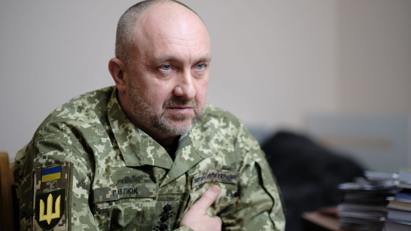 ژنرال اولکساندر پاولیوک، فرمانده نیروی زمینی اوکراین