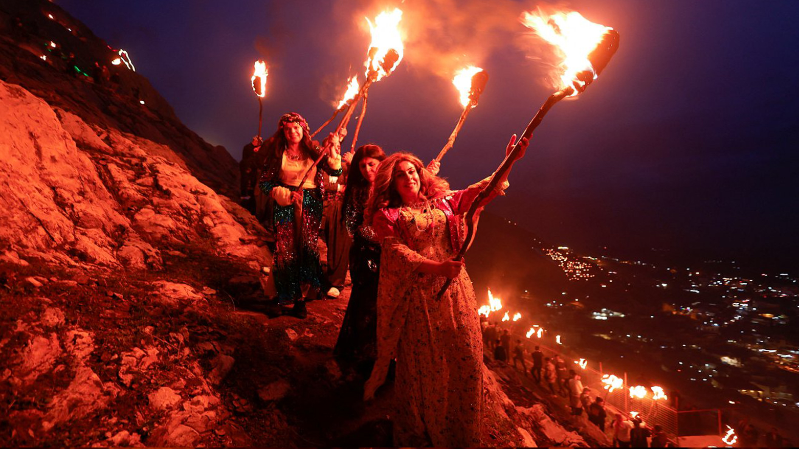 Akre'de Newroz kutlamaları