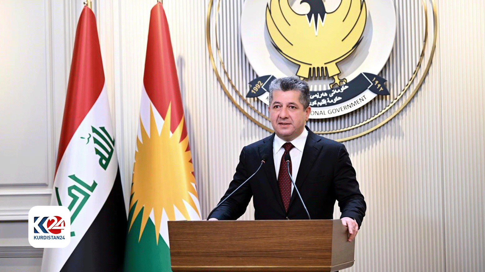 Kurdistan Region Prime Minister Masrour Barzani, March 27, 2024. (Photo: KRG)