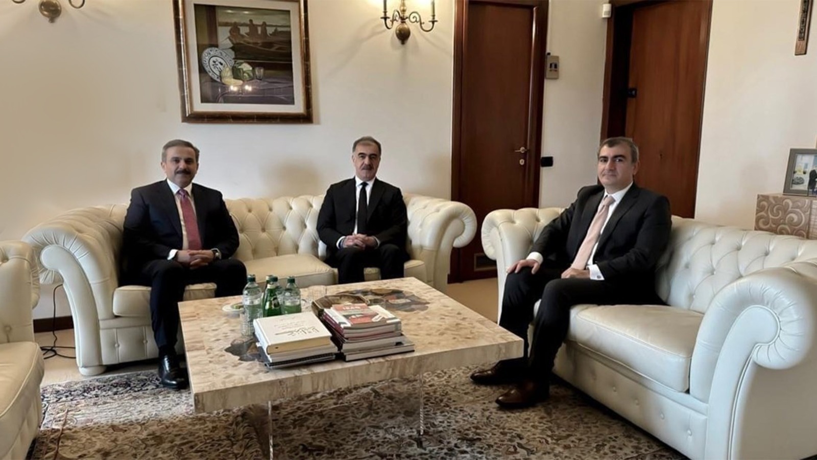 وفد حكومة إقليم كوردستان يزور السفارة العراقية لدى إيطاليا