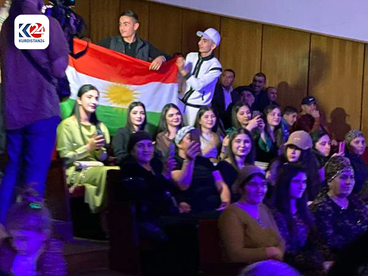 Congress for preserving Kurdish language in Kazakhstan, March 28, 2024. (Photo: Kurdistan24)