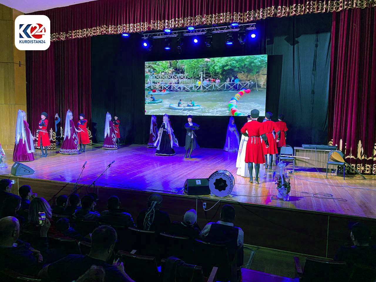 Congress for preserving Kurdish language in Kazakhstan, March 28, 2024. (Photo: Kurdistan24)