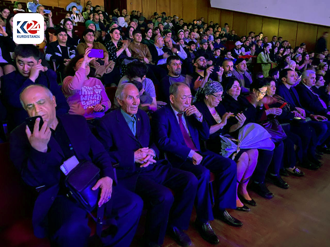 Congress for preserving Kurdish language in Kazakhstan, March 28, 2024. (Photo: Kurdistan24)