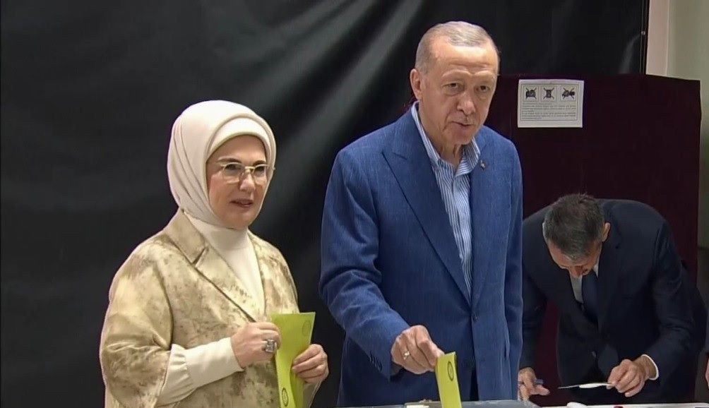 Recep Tayyip Erdoğan ile eşi Emine Erdoğan