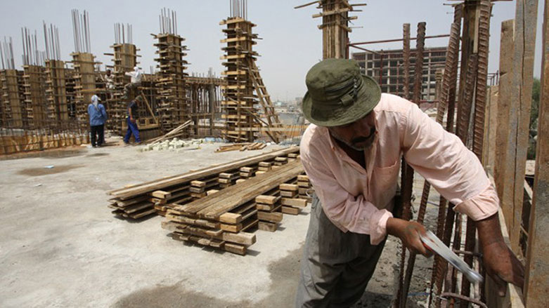 Construction workers in Kurdistan Region. (Photo: Archive)