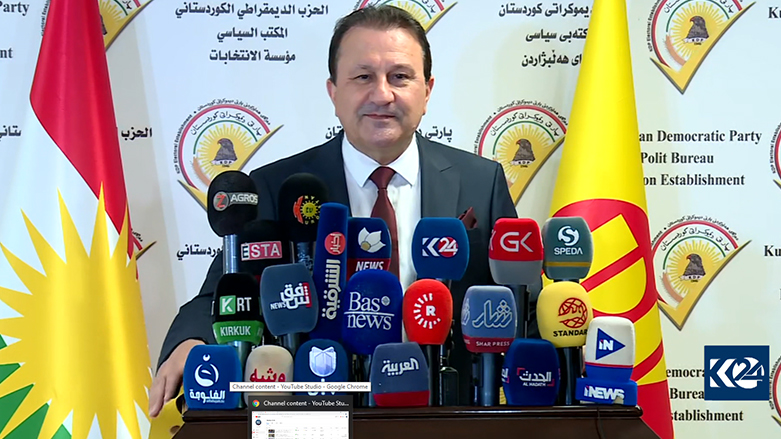 مسؤول مؤسسة الانتخابات للحزب الديمقراطي الكوردستاني خسرو كوران