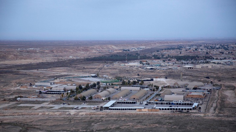 Aerial photo shows Ain al-Assad air base in the western Anbar desert, Iraq. (Photo: Archive)