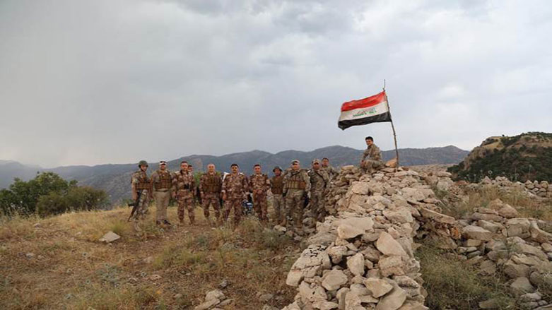 مرزبانان ارتش عراق در منطقه مرزی آمِدی