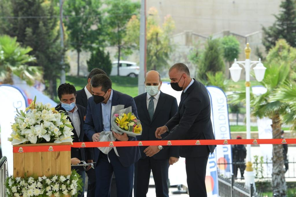 Telefric Project PHOTO: Kurdistan PM inaugurates Mount Zawa Teleferic project in Duhok