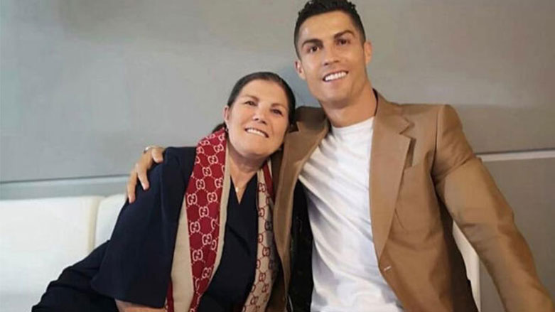 Annesi Dolores Aveiro ve Cristiano Ronaldo