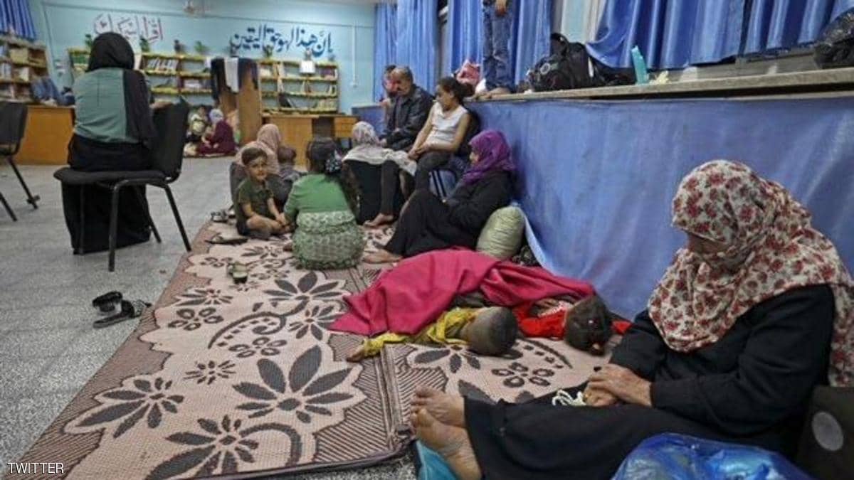 ده&zwnj;یان هه&zwnj;زار فه&zwnj;له&zwnj;ستینی ئاواره&zwnj; بوون