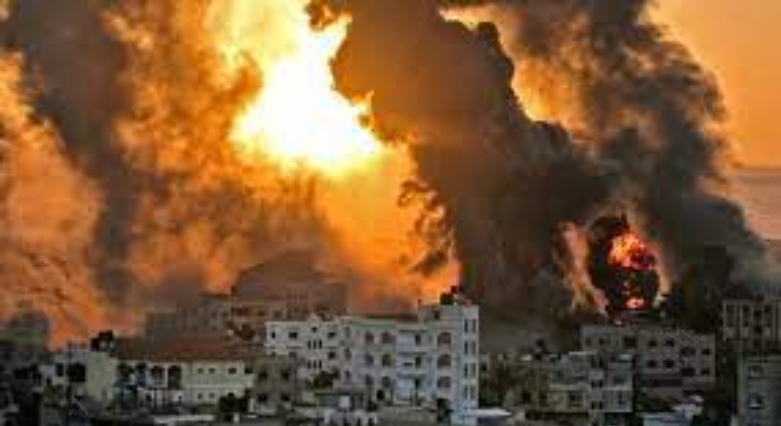 حمله‌ی اسرائیل بە غزه