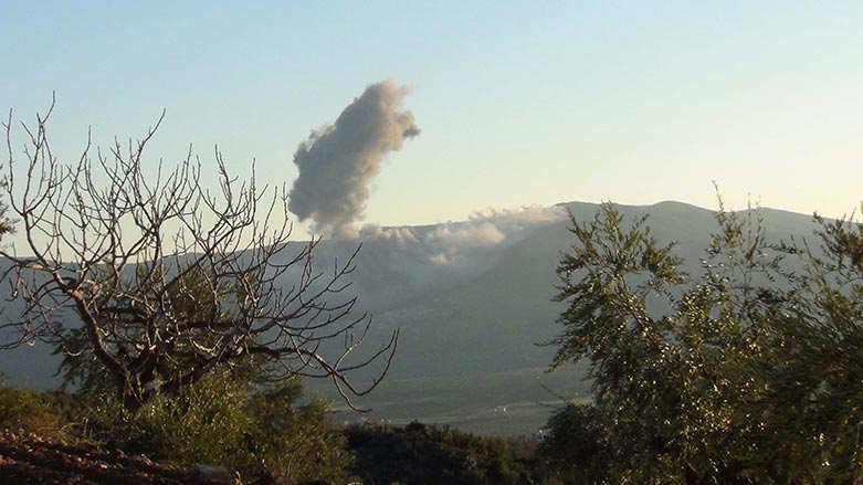 Turkish artillery shelling in a mountainous region of the Kurdistan Region. (Photo: Archive)