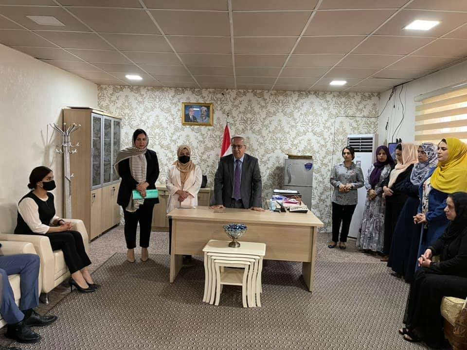 رێوڕەسمی دەستبەکاربوونی خێڵان عەبدولرەحمان وەک بەڕێوەبەری گشتی شارەوانییەکانی هەڵەبجە