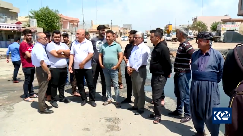 تجمع اعتراضی شهروندان کورد در کرکوک