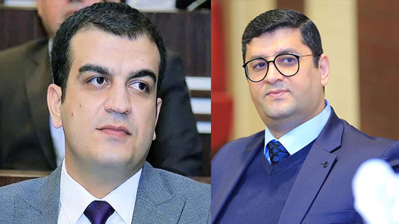 هێڤیدار ئه‌حمه‌د و پێشه‌وا هه‌ورامانی، دوو په‌رله‌مانتاری پارتی له‌ په‌رله‌مانی كوردستان