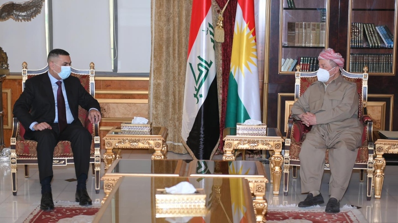Vali el-İdani - Başkan Barzani