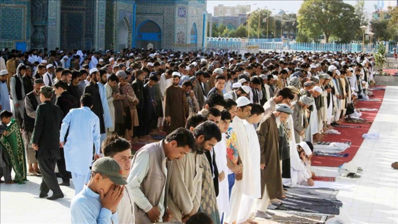 برپایی نماز عید فطر در افغانستان