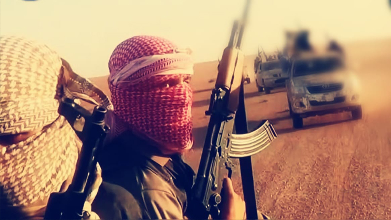 An ISIS propaganda video purporting to show fighters near the Iraqi city of Tikrit. (Photo: AFP)