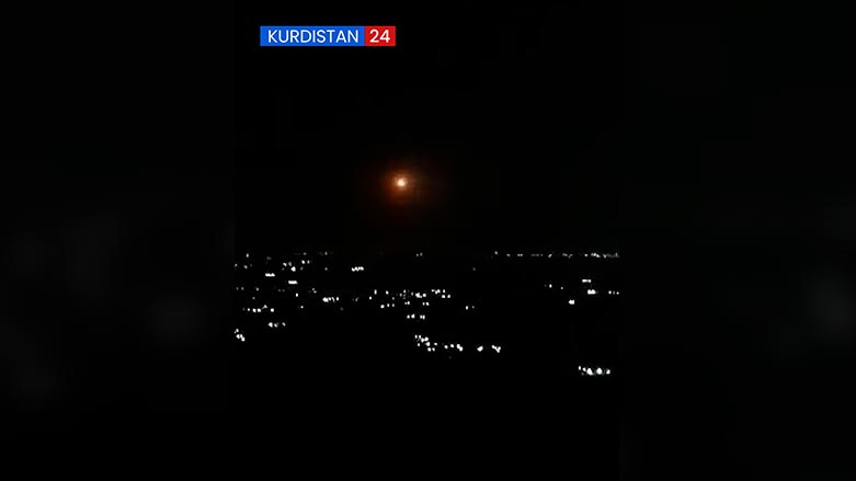 Rockets were fired on Sunday night at an oil refinery in Erbil's Khabat district (Photo: Kurdistan 24)
