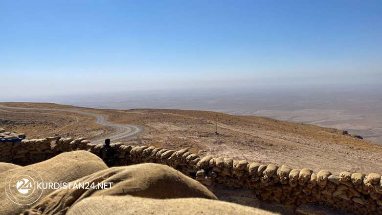 A Peshmerga outpost near Makhmour, Oct 24, (Wladimir van Wilgenburg/Kurdistan 24).