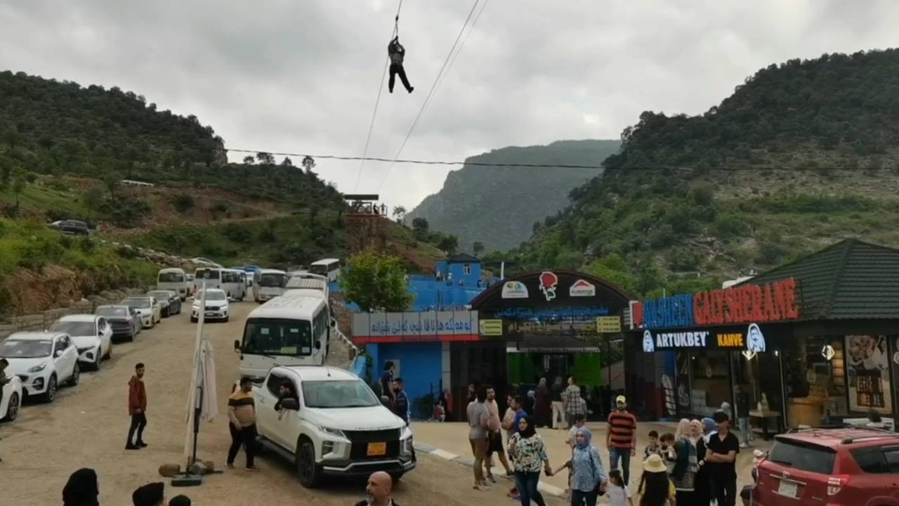 Gali Sherana resort, Deraluk, Duhok, May 3, 2022, (Photo Kurmanj Nhili)