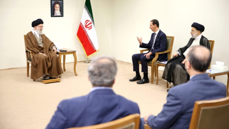 بشار اسد در تهران با آیت‌الله خامنه‌ای و ابراهیم رئیسی دیدار کرد